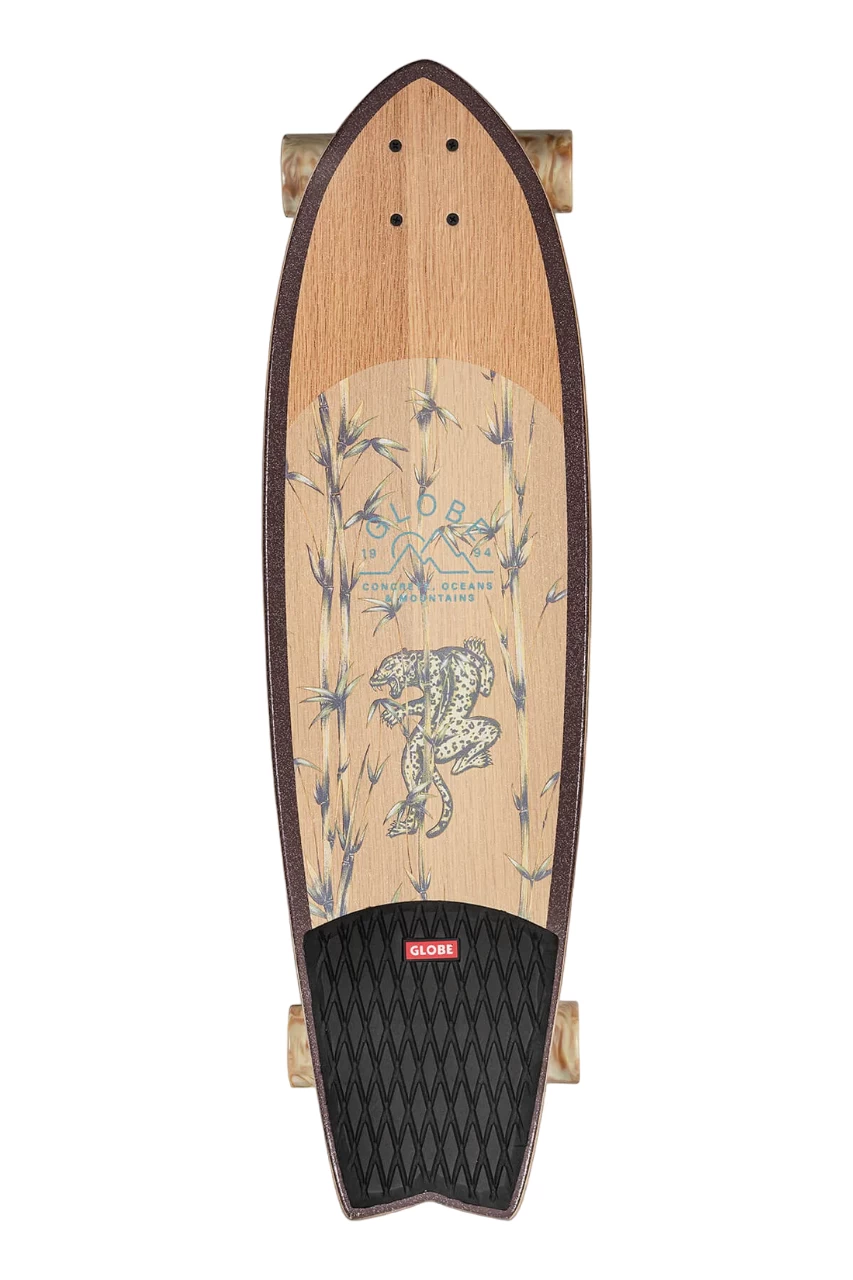 Globe Chromantic Cruiser Skateboard White Oak/Jaguar - 33" 2 Globe Chromantic Cruiser Skateboard White Oak/Jaguar - 33" - Image 2