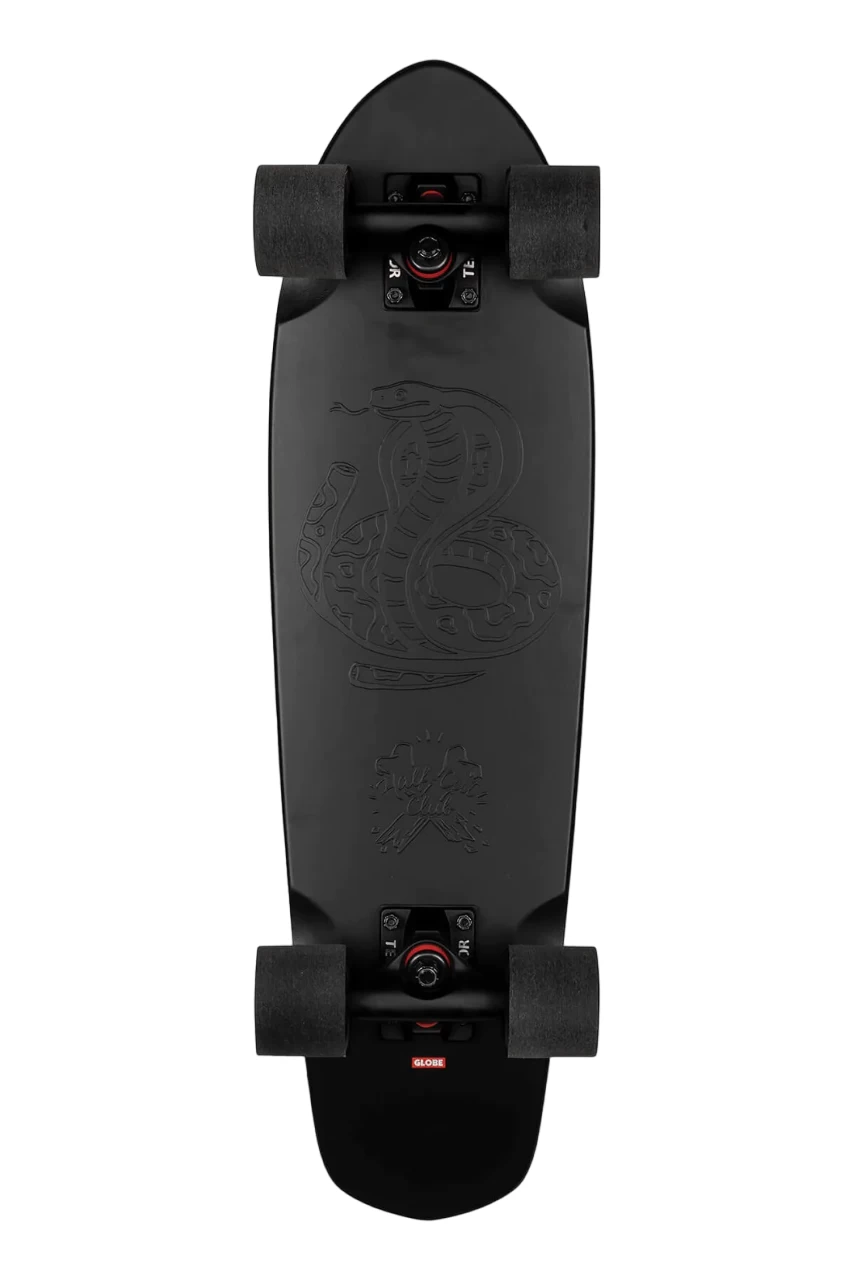 Globe Blazer Cruiser Skateboard Black The F Out - 26" 1 Globe Blazer Cruiser Skateboard Black The F Out - 26"