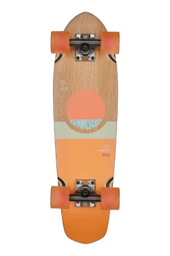Globe Blazer Cruiser Skateboard White Oak/Concrete - 26"