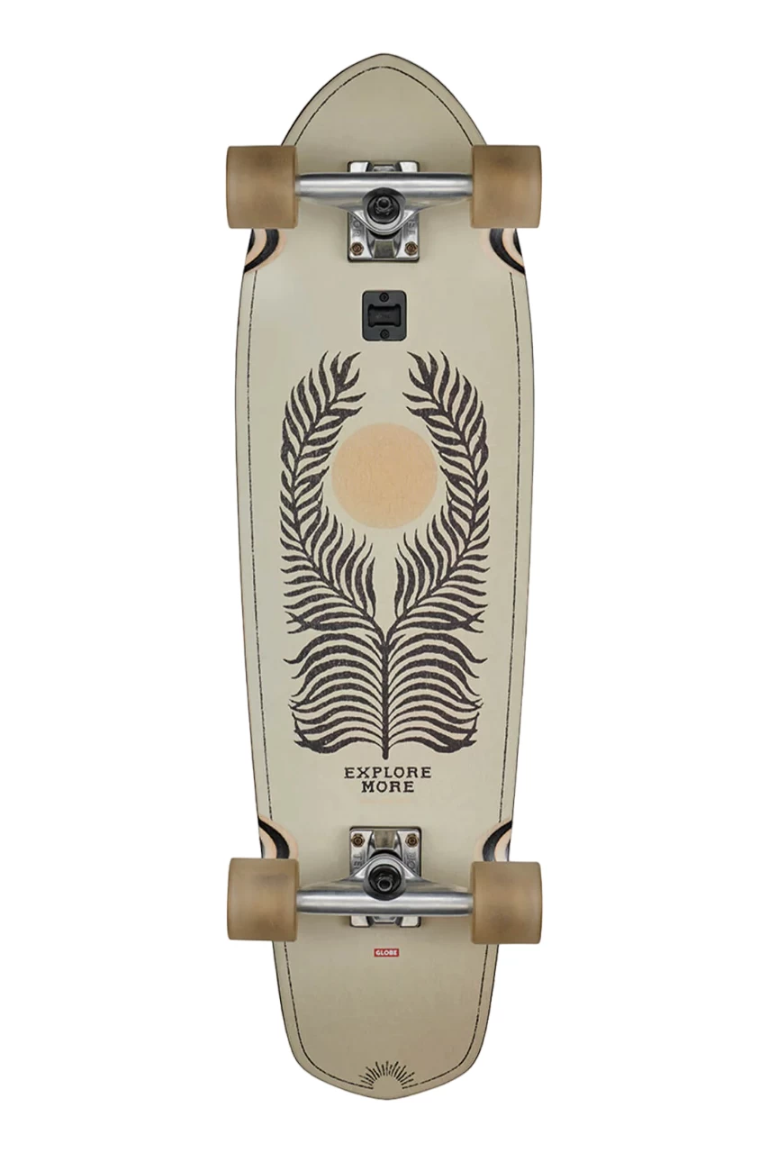 Globe Big Blazer Cruiser Skateboard Real Fun Wow - 32" 1 Globe Big Blazer Cruiser Skateboard Real Fun Wow - 32"