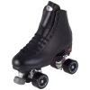 Riedell 111 Angel Roller Skates Black - Wide D Width