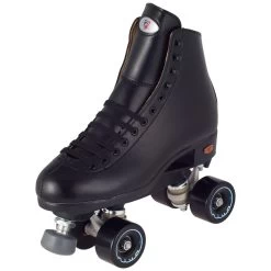 Riedell 111 Angel Roller Skates Black - Wide D Width