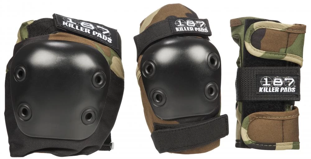 187 Killer Pads Junior Six Pack - Camo 2 187 Killer Pads Junior Six Pack - Camo - Image 2