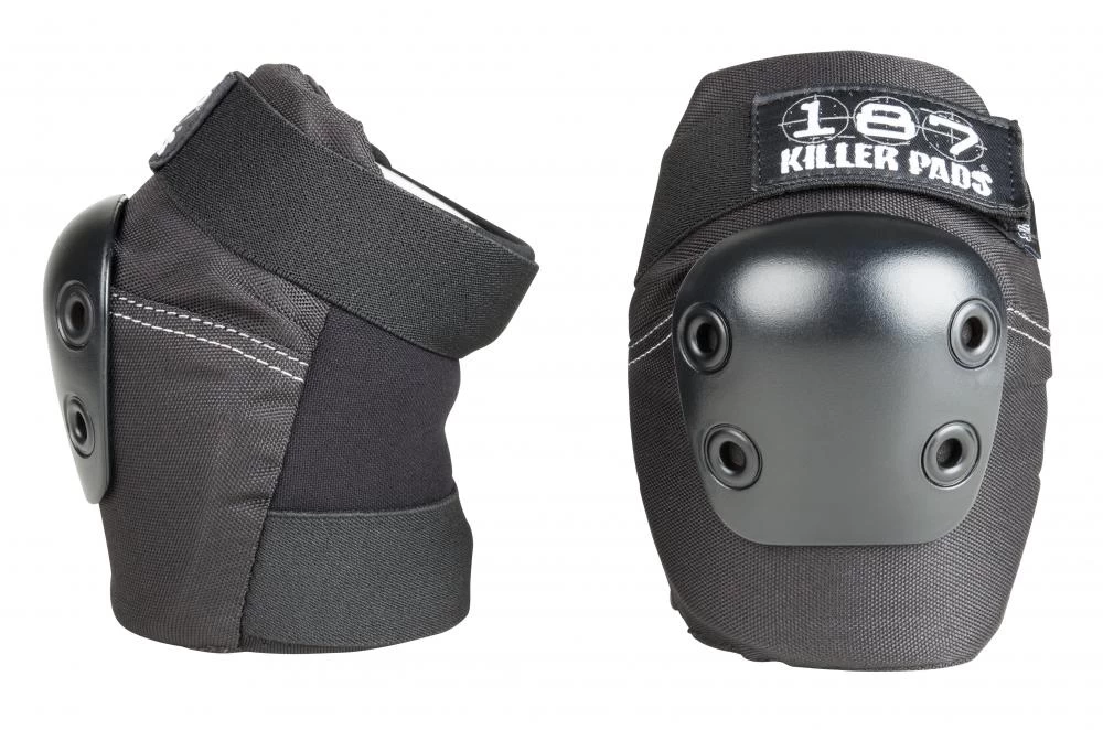 187 Killer Pads Slim Elbow Pads - Black 1 187 Killer Pads Slim Elbow Pads - Black