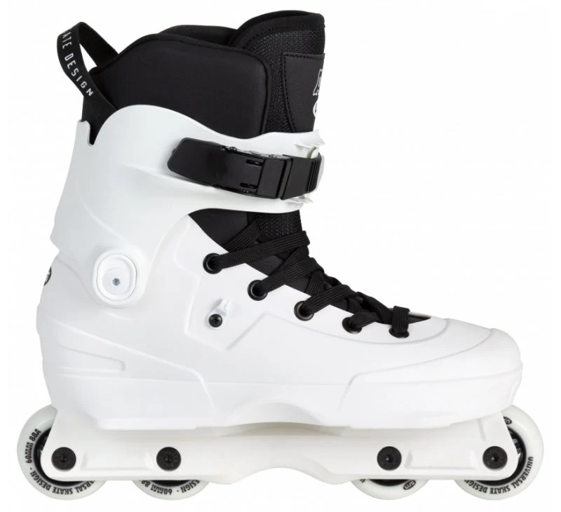 USD Aeon Team 60 White Aggressive Skates 2 USD Aeon Team 60 White Aggressive Skates - Image 2
