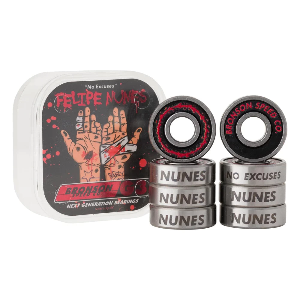 Bronson Speed Co Felipe Nunes Pro G3 Bearings 1 Bronson Speed Co Felipe Nunes Pro G3 Bearings