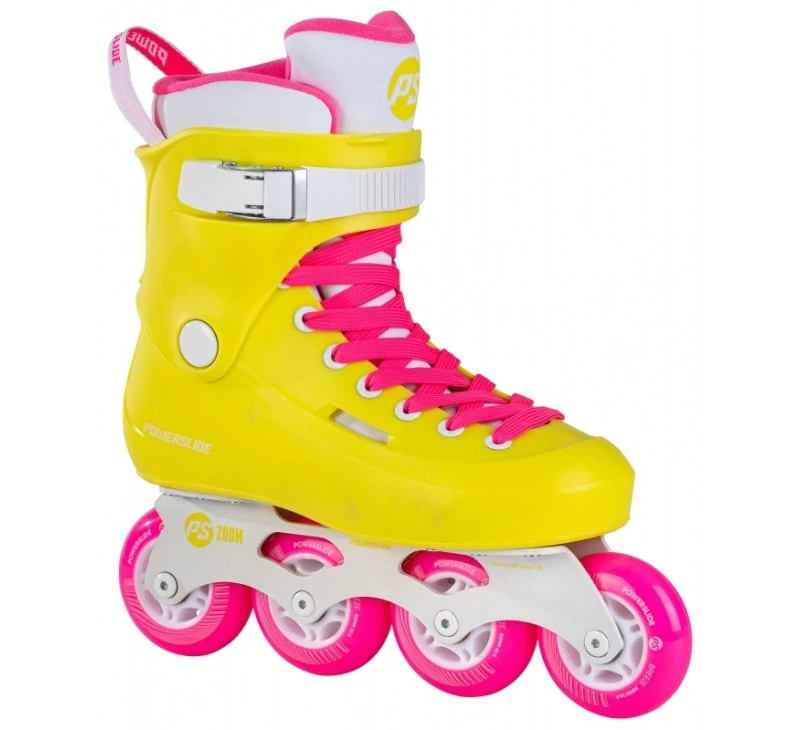 Powerslide Zoom Neon Yellow 80 Inline Skates 1 Powerslide Zoom Neon Yellow 80 Inline Skates