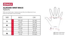 Ennui Allround Wrist Guards 5 Ennui Allround Wrist Guards -Skateboard Promotion Store 920075 Ennui allround wrist brace Size Chart 001