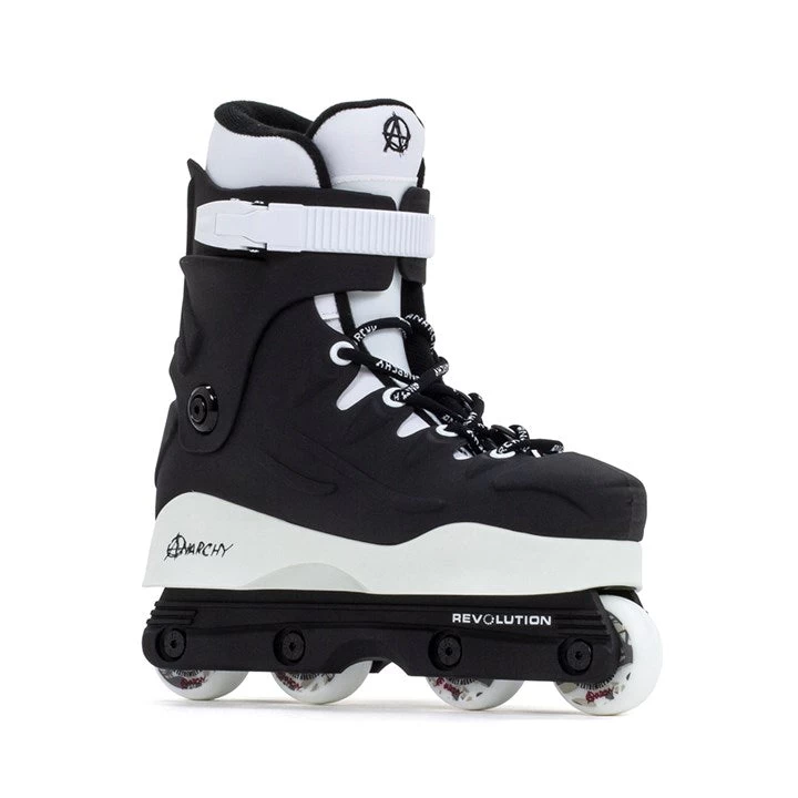 Anarchy Revolution II Aggressive Skates - Black 1 Anarchy Revolution II Aggressive Skates - Black