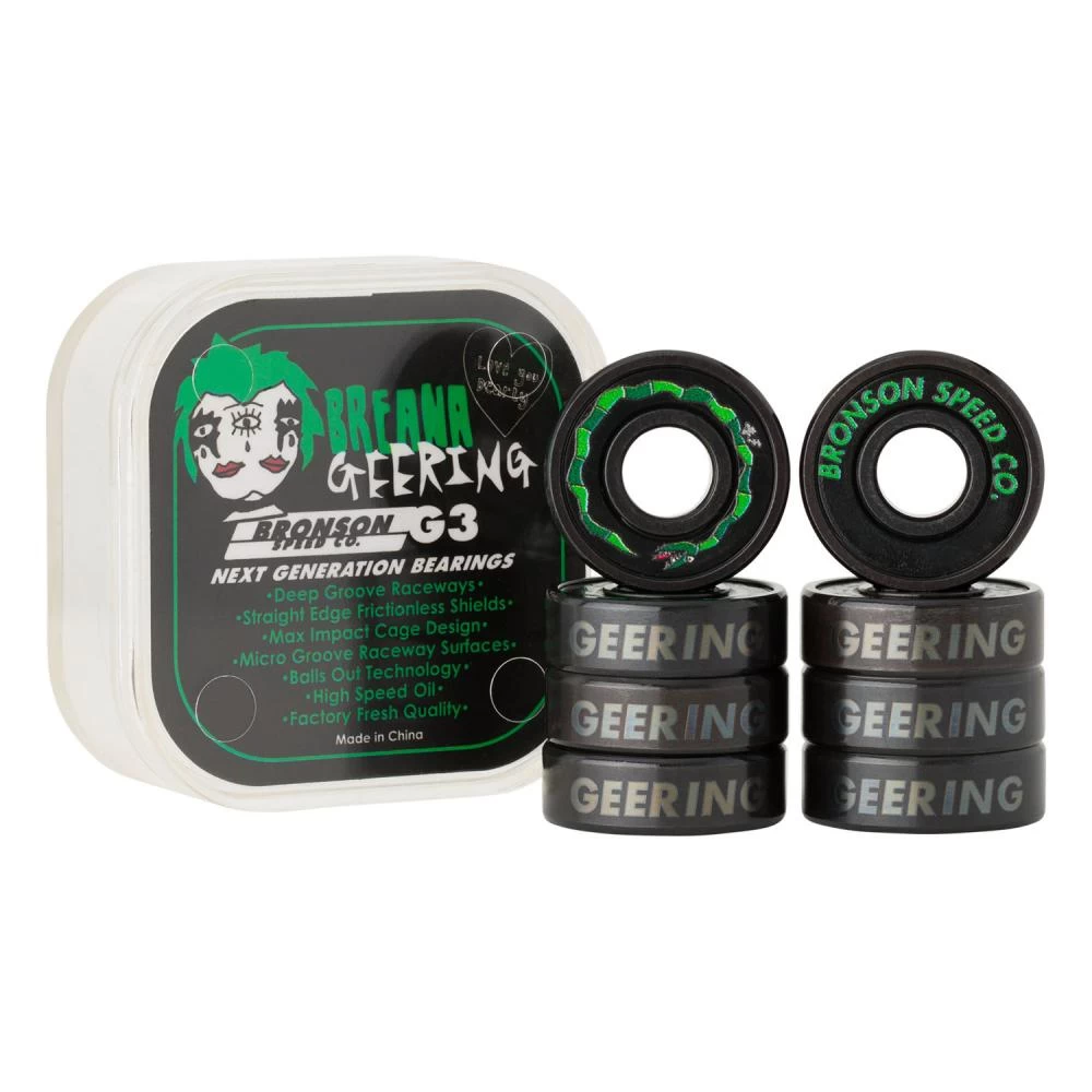 Bronson Speed Co Breanna Geering Pro G3 Bearings 1 Bronson Speed Co Breanna Geering Pro G3 Bearings
