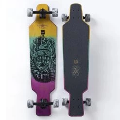 California Locos X Mister Cartoon Payaso Drop Through Longboard - 38"