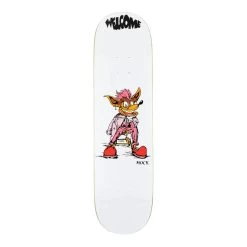 Welcome Crash Evan Mock Pro Model On Island White Deck - 8.38"