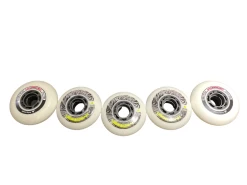 Rollerblade Hydrogen Arc Frame Inline Skate Wheel Set 76/80mm 85a - Set Of 10