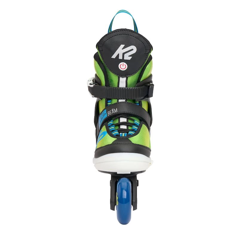 K2 Raider Beam Adjustable Size Skates - Green/Blue 3 K2 Raider Beam Adjustable Size Skates - Green/Blue - Image 3