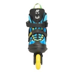 K2 Raider Pro Adjustable Size Inline Skates - Blue/Yellow 6 K2 Raider Pro Adjustable Size Inline Skates - Blue/Yellow -Skateboard Promotion Store K2RaiderProAdjustableSizeInlineSkatesBlueYellowfront
