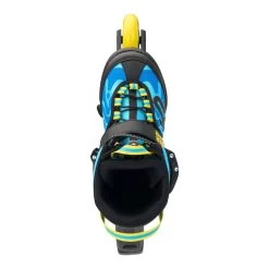 K2 Raider Pro Adjustable Size Inline Skates - Blue/Yellow 7 K2 Raider Pro Adjustable Size Inline Skates - Blue/Yellow -Skateboard Promotion Store K2RaiderProAdjustableSizeInlineSkatesBlueYellowtop