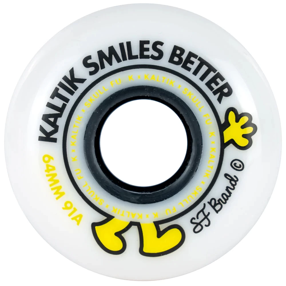 Kaltik X SF Brand Wheels 64mm 91a - Set Of 4 1 Kaltik X SF Brand Wheels 64mm 91a - Set Of 4