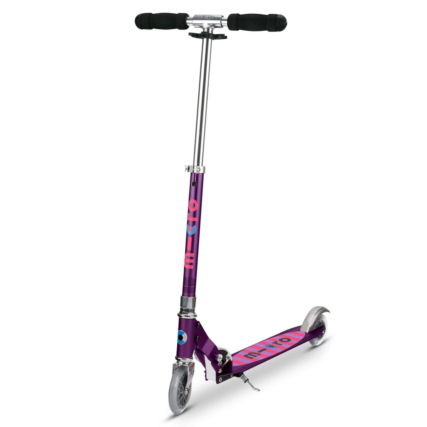 Micro Sprite Scooter - Purple Stripe 1 Micro Sprite Scooter - Purple Stripe