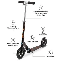Micro Classic Scooter - Black 7 Micro Classic Scooter - Black -Skateboard Promotion Store Qqg1O7cT