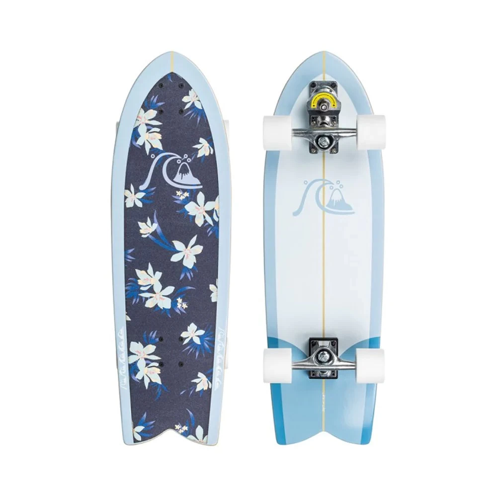 Quiksilver Retro Fish Powered By Smoothstar Surf Skateboard - 32" 1 Quiksilver Retro Fish Powered By Smoothstar Surf Skateboard - 32"