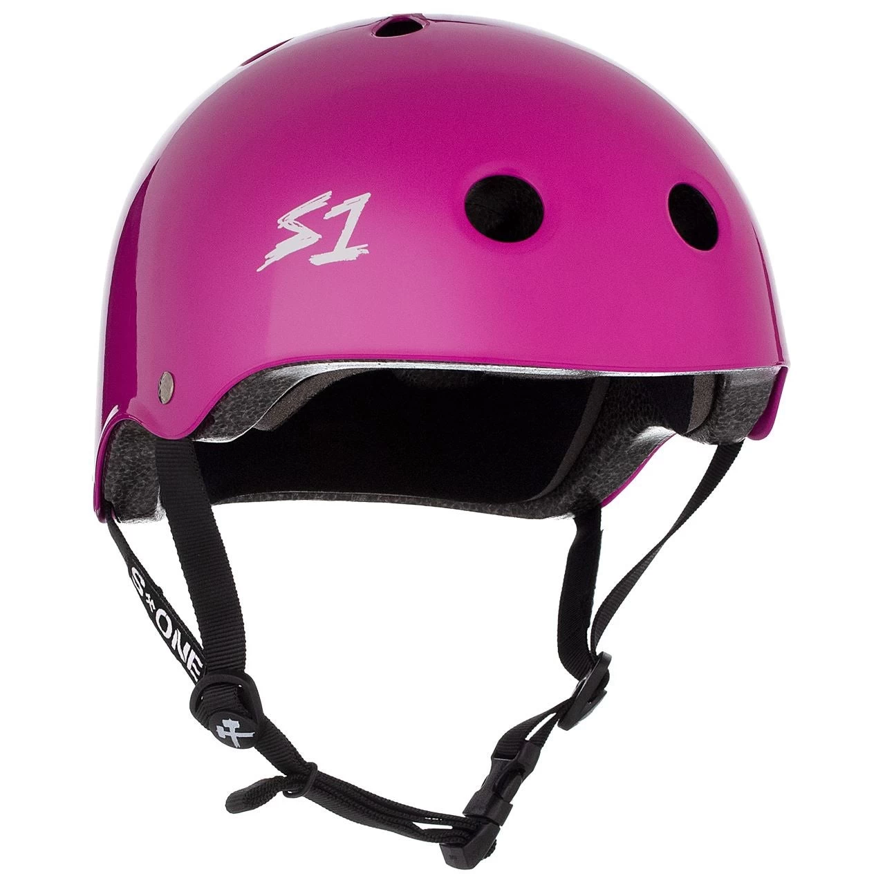 S1 Lifer Helmet - Bright Purple Gloss 1 S1 Lifer Helmet - Bright Purple Gloss