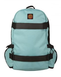 Santa Cruz Classic Label Skatepack Bag - Turquoise