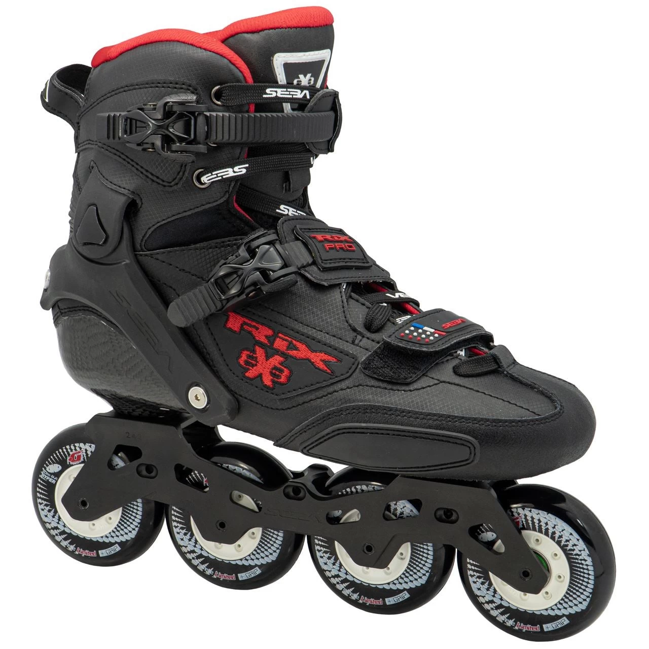 Seba Trix 80 Pro Inline Skates - Black 1 Seba Trix 80 Pro Inline Skates - Black