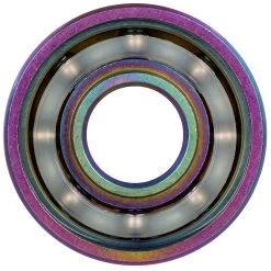 Wicked Titanium 8 Ball Bearings - Set Of 16 -Skateboard Promotion Store WickedTitanium8BallBearingsback