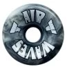Air Waves Black/White Swirl Wheels 65mm - Set Of 4