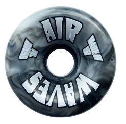 Air Waves Black/White Swirl Wheels 65mm - Set Of 4