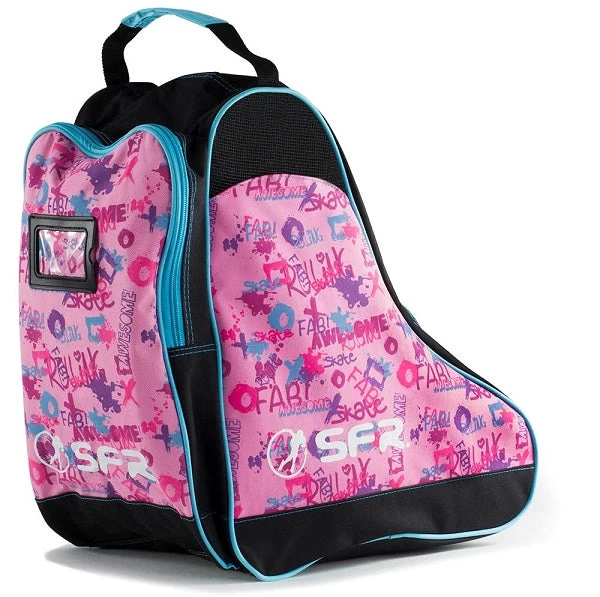 SFR Designer Skate Bag - Pink Graffiti 2 SFR Designer Skate Bag - Pink Graffiti - Image 2