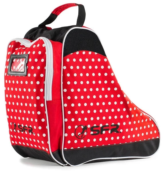 SFR Designer Skate Bag - Red Polka 2 SFR Designer Skate Bag - Red Polka - Image 2