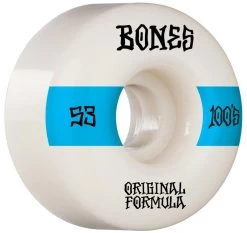 Bones 100's #14 V4 Wide Skateboard Wheels - 53mm
