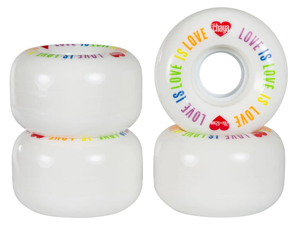 Chaya Love Is Love Wheels 62mm - Set Of 4 2 Chaya Love Is Love Wheels 62mm - Set Of 4 - Image 2