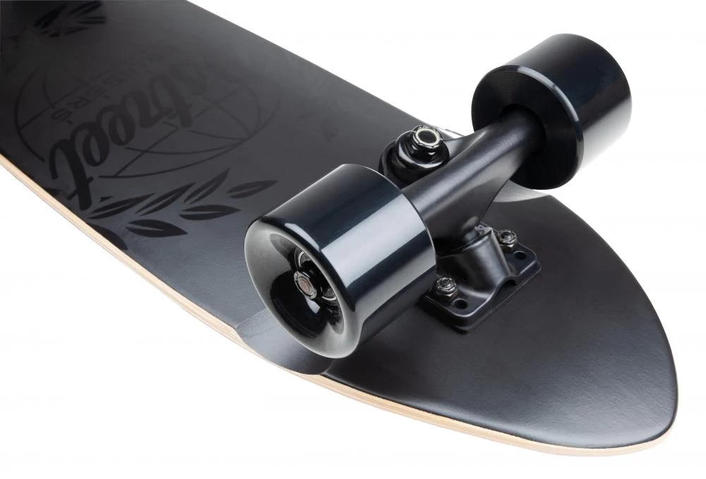 D Street Atlas Black Cruiser Skateboard - 28" 2 D Street Atlas Black Cruiser Skateboard - 28" - Image 2