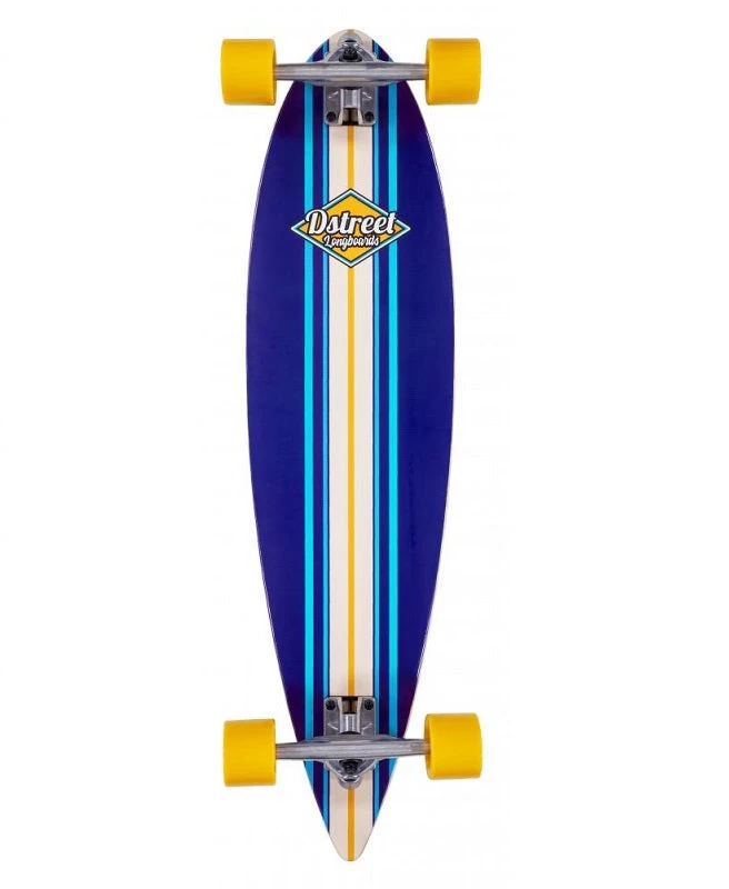 D Street Ocean Blue Pintail Longboard - 35" 1 D Street Ocean Blue Pintail Longboard - 35"