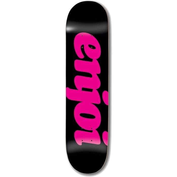 Enjoi Flocked Black HYB Skateboard Deck - 7.75" 1 Enjoi Flocked Black HYB Skateboard Deck - 7.75"