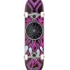 Enuff Dreamcatcher Skateboard - Grey/Pink 7.75"