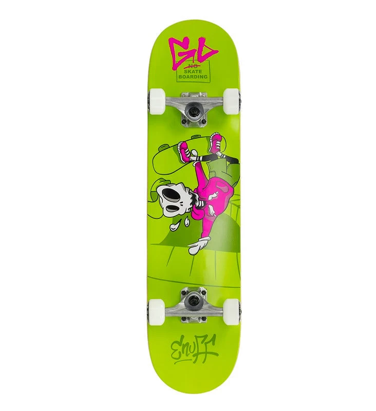 Enuff Skully Green Skateboard - 7.75" 1 Enuff Skully Green Skateboard - 7.75"