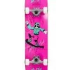 Enuff Skully Pink Mini Skateboard - 7.25"