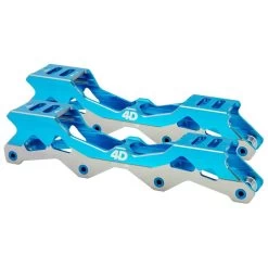 FR Skates Blue 4D Rockered Frames - 231mm