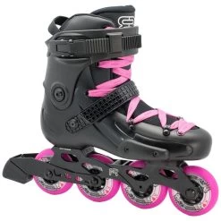 FR Skates FRW 80 Inline Skates - Black/Pink