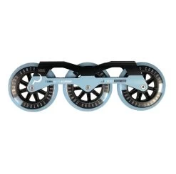 Ground Control Tri Skate Frame V3 110mm Complete Setup - Blue