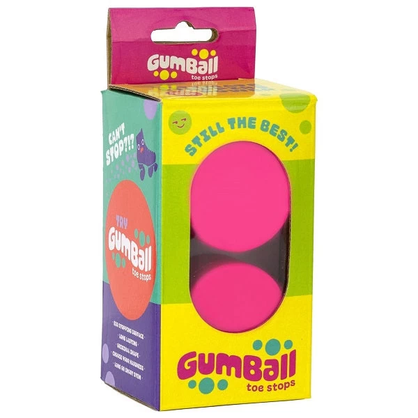 Gumball Mint Short Toe Stops - 17mm 83a 2 Gumball Mint Short Toe Stops - 17mm 83a - Image 2