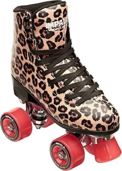 Impala Quad Roller Skates - Leopard