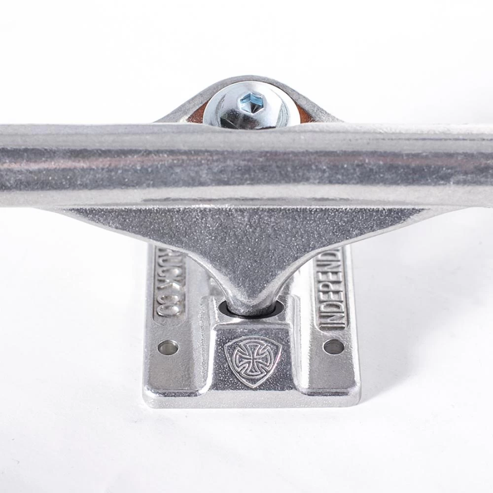 Independent Mid Silver Skateboard Trucks - 139mm 3 Independent Mid Silver Skateboard Trucks - 139mm - Image 3