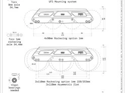 Iqon AG Decode Pro 90 Bright UFS Frames And Bearings Combo -Skateboard Promotion Store iqon ag decode pro 90 ufs frames specs