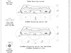 Iqon CL Decode Pro 80 Dark 165mm Mount Frames And Bearings Combo 6 Iqon CL Decode Pro 80 Dark 165mm Mount Frames And Bearings Combo -Skateboard Promotion Store iqon cl decode pro 80 165mm mount frames specs