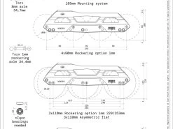 Iqon CL Decode Pro 90 Dark 165mm Mount Frames And Bearings Combo 6 Iqon CL Decode Pro 90 Dark 165mm Mount Frames And Bearings Combo -Skateboard Promotion Store iqon cl decode pro 90 165mm mount frame specs