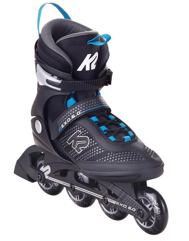 K2 Exo 6.0 Inline Skates - Black/Blue 1 K2 Exo 6.0 Inline Skates - Black/Blue